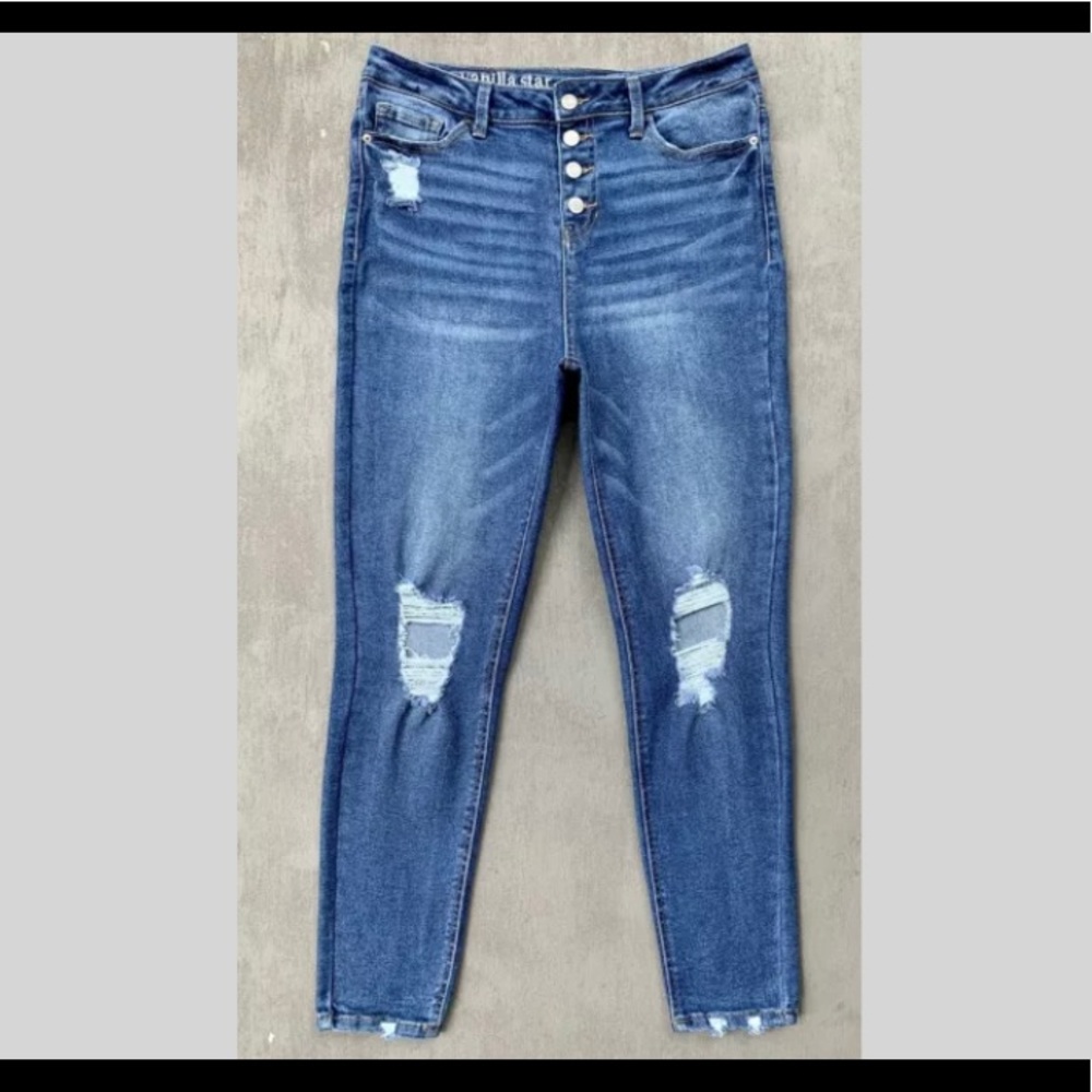 Vanilla Star HIGH-RISE Recycled Denim Skinny Jeans